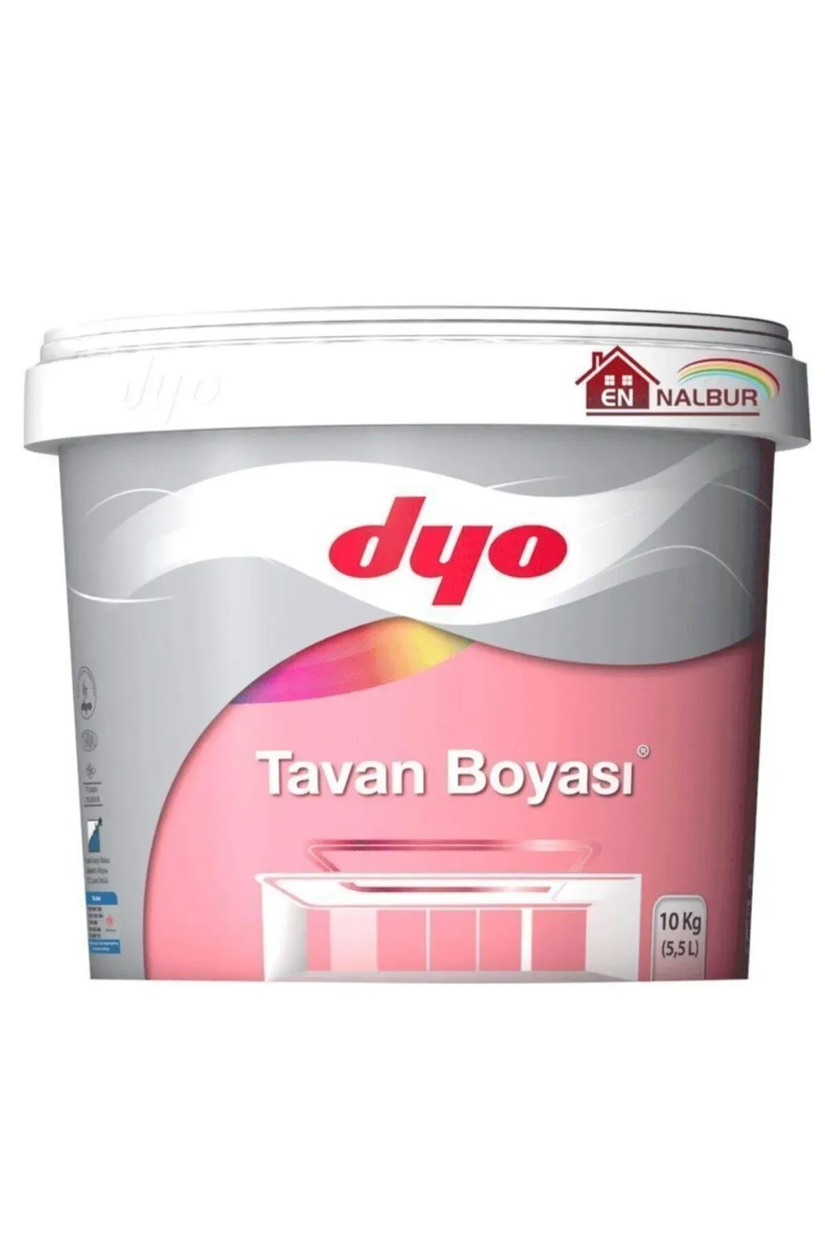 Dyo Tavan Boyası 10 Kg Beyaz