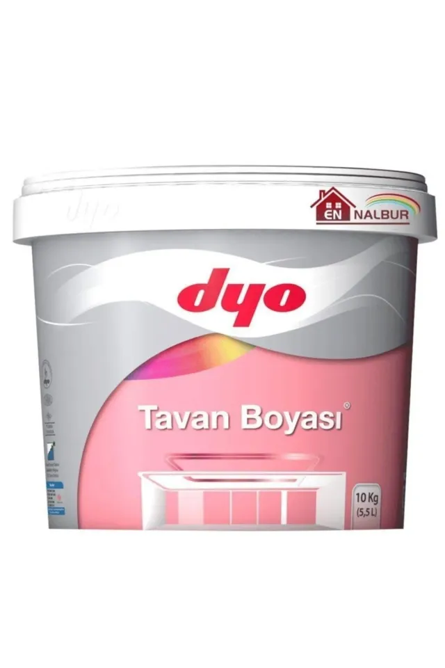 Dyo Tavan Boyası 10 Kg Beyaz