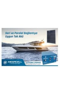 Obus Karavan Lityum Demir Fosfat Akü Lifepo4 12.8 V 150 Ah