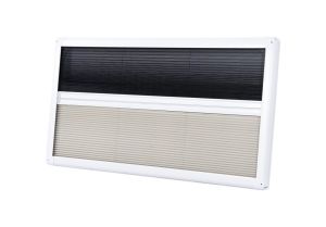 Obus Karavan Jarup Beyaz Pervazlı Karavan Penceresi (45x110)
