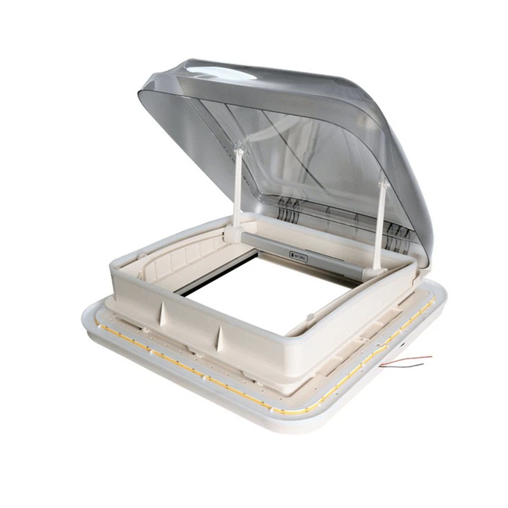 Obus Karavan Berhimi Tavan Havalandırma Heki Fansız 40x40 Ledli