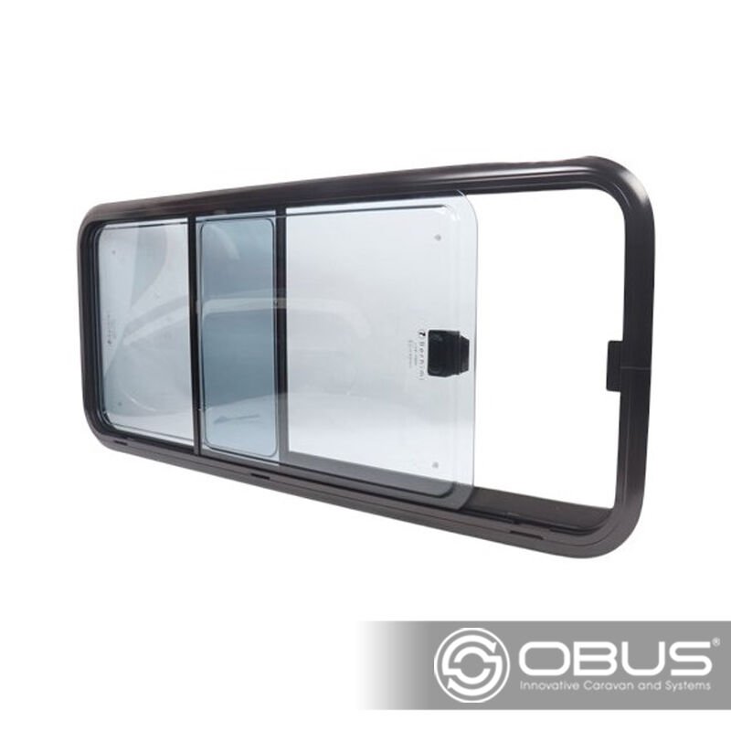 Obus Karavan Berhimi 4501100 Çift Katlı Sürgülü Karavan Penceresi