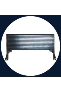 Obus Karavan Sabit Basamak Alüminyum Siyah (45 CM)