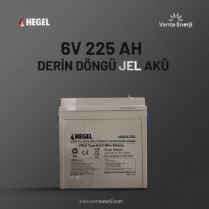 Obus Karavan Hegel 6V 225 AH Derin Döngü Jel Akü