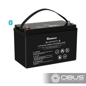 Obus Karavan Renogy Lityum Akıllı Akü 100 Ah