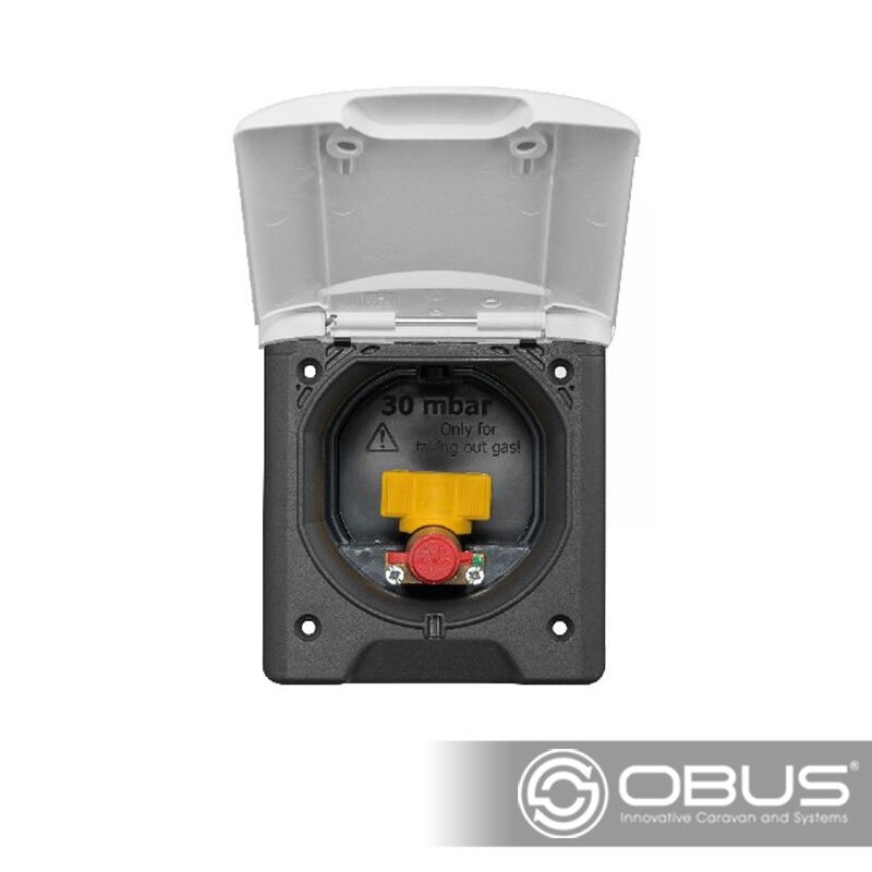 Obus Karavan ABL Dış Gaz Alım Noktası (Beyaz)
