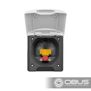 Obus Karavan ABL Dış Gaz Alım Noktası (Beyaz)