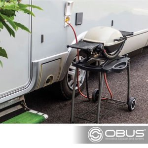 Obus Karavan Truma Dış Gaz Alım Noktası BBQ Point Siyah