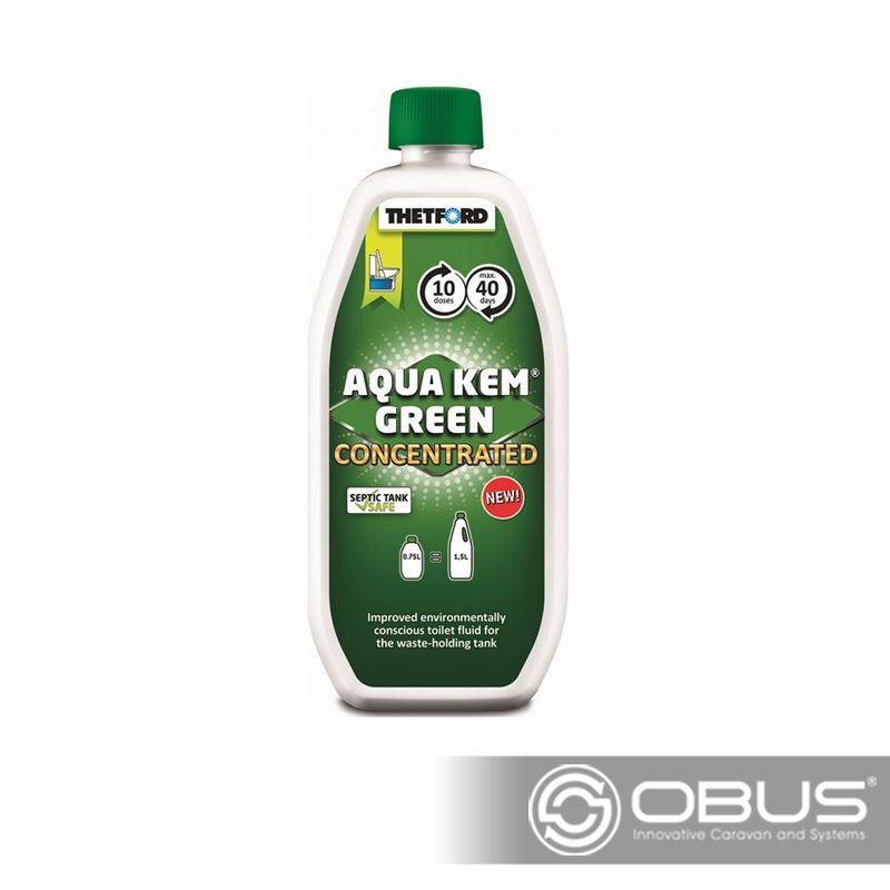 Obus Karavan Thetford Aqua Kem Green Konsantre