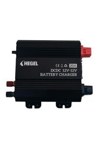 Obus Karavan Akü Şarj Cihazı 20 Amper DC-DC Charger  20A 12/24v